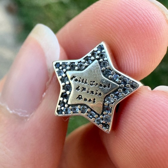 NWOT Tinkerbell Disney x Pandora FIT Silver Charm - Picture 3 of 6